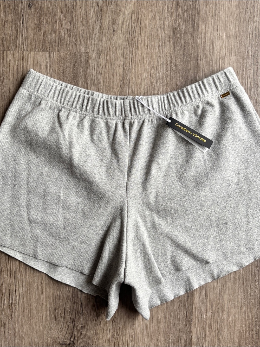 Gooseberry Intimates Les Girls Grey Shorts NWT Small - Picture 2 of 7